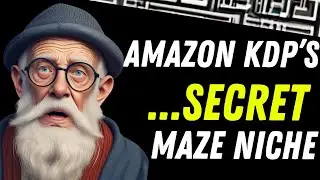 Amazon KDP's Secret Maze Niche - Hand-Drawn Maze Generator