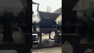 Metal Shredder tear aluminum like a monster #shredder #metalshredder #shredding