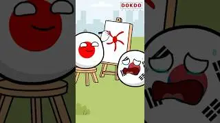 Japan&rsquo;s beautiful flower #countryballs #dokdostudio