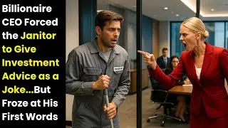 Billionaire CEO Forced the Janitor to Give Investment Advice as a Joke—But Froze at His First Words