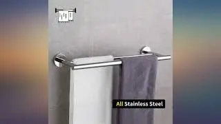 GERZWY Bathroom Hardware Set 4 Pieces Brushed PVD Zirconium Gold SUS 304 Stainless review