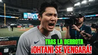 Ohtani tras derrota en Serie Mundial: 