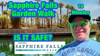 Danger! How long? Garden Path from Sapphire Falls Resort