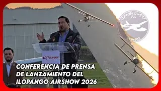 Conferencia de lanzamiento del evento | Ilopango Airshow 2026 