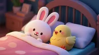 Bunny and Chick Sleep | Bedtime Nursery Rhymes & Kids Songs
