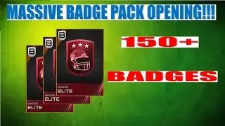 MUT 15- MASSIVE 150+ BADGE PACK OPENING!!!
