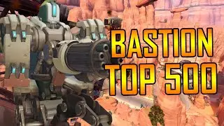 BASTION - TheBasti0nMain! OVERWATCH GAMEPLAY SEASON 28 TOP 500