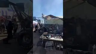 Dragster whacks the throttle into orbit