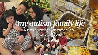 My autism family life: Opus mall, Christmas eve & day 2025, first Christmas at home #meowbitesph