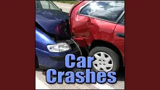 Auto, Crash - Heavy Car Crash, Metal and Glass Debris Car Crashes