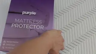 Purple Mattress Protector (Unboxing)