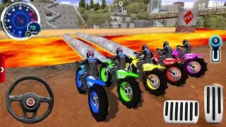 Motor Dirt Bikes driving Extreme Off-Road #7 - Offroad Outlaws motor bike Game Android ios Gameplay