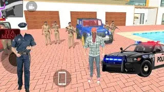 Franklin become police officer 💥🤩Franklin puri police thar💥🚓indian theft auto 💥🤩