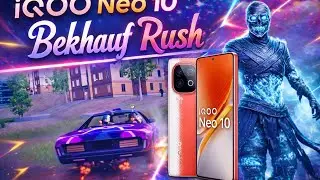BGMI 4.2 Me Danger Mode ON 😈 | iQOO Neo 10 Aggressive Rush Gameplay #wmaxgaming