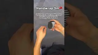 quick handwrap Boxing #training #kickboxing #boxing #mma #muaythai #youtubeshorts #shorts #handwraps