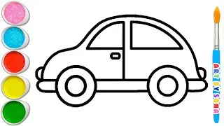 How to Draw a Car - Easy Car Drawing - Step by Step #cardrawing