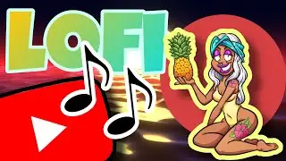 LoFi 4K - Pineapple Girl animation