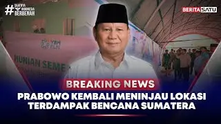 🔴 Breaking News | Prabowo Tinjau Pembangunan Hunian Sementara di Aceh Tamiang