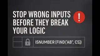 How to Control Excel Cell Input with Precision