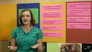 Academic English: Answering True Or False Questions