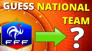 GUESS NATIONAL TEAM BY THE LOGO | Pro Football Quiz 11