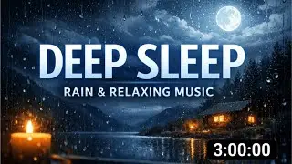 Deep Sleep Music for Anxiety Relief | Calm Piano & Rain Sounds (3 Hours)