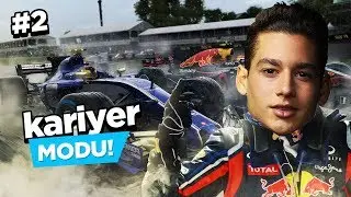 Formula 1 - Kariyer Modu | B&ouml;l&uuml;m 2 (F1&rsquo;DE İLK YARIŞ!)