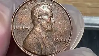 1973- LINCOLN CENT: DOUBLED DIES Class VI- Distended Hub Doubling