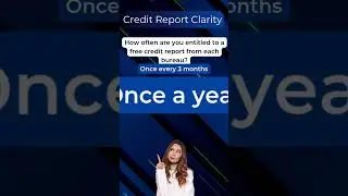 Get Your FREE Credit Report Today! (Here's How) Annual Credit Report | EveryThingCreditLLC.com