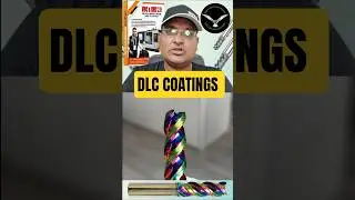 DLC coating - DIAMOND LIKE CARBON COATING - HIGH PERFORMANCE COATING #cnctooling
