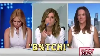 Australian News Anchors - Amber Sherlock & Julie Snook - HILARIOUS Cat Fight