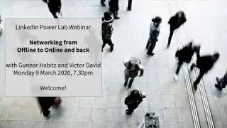Networking from Offline to Online and back
