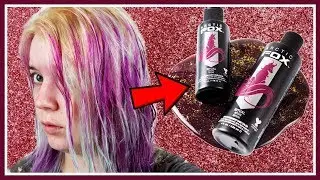 I Tried Dying My Hair Burgundy...