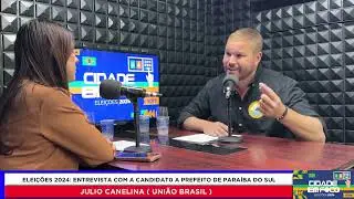 ELEIÇÕES 2024 - Candidato a prefeito de Paraíba do Sul, Júlio Canelinha.