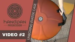 Распаковка/открытие чехла-сумки Evatek Handpan (Hang Drum) &mdash; Прогрессивная игра на Handpan (Видео №2)