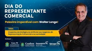 Walter Longo fala sobre inovação e IA em palestra comemorativa ao Dia do Representante Comercial
