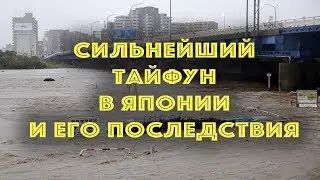 Япония Сильнейший Тайфун Хагибис за последние 60 лет и его последствия