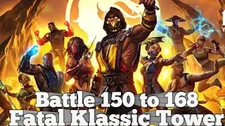 MK Mobile Fatal Klassic Tower  150 to 168 | Fatal Klassic Tower 2025 #trending