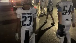 Father Tolton Nasir Jennings scores on a Touchdown catch vs Brookfield Bulldogs. #GoTrailblazers 
