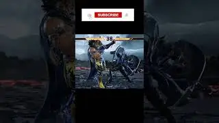 Tekken 8 - Final Boss Angel jin best gameplay  & All Endings | Aggressive kingVs Crazy #51 #shorts