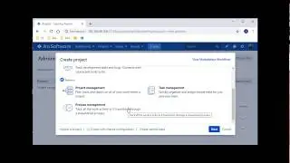 Learning Jira Administration (2019) - Creating a new Jira Project