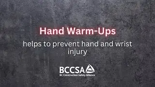 Hand Warm-Ups &ndash; helps to prevent hand and wrist injury