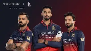 RCB x Nothing: Two years. One partnership. @nothing_india, let&rsquo;s do this. 😎