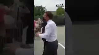 A historic slap in the face of Macron, the French president😂😂