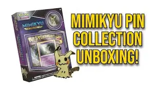 Pok&eacute;mon TCG Mimikyu Pin Collection Unboxing: 2017 Box Opening!