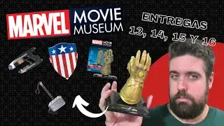 Marvel Movie Museum EP.5 🦸 Guantelete de Thanos, Mj&ouml;lnir roto, Escudo del Cap y Pistola GOTG