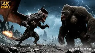 KING KONG Battles ANCIENT TITANS in an EPIC Fight!