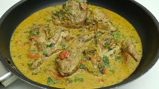 How to Stew Chicken Without Water | Wanna Cook