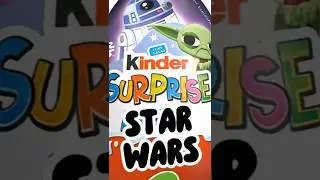 NOWE KINDER Z SERII STAR WARS #kinder #starwars #kindersurpriseeggs