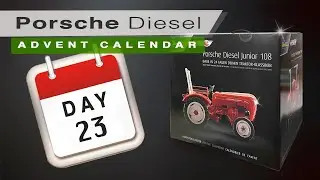 Building Porsche Diesel Tractor Advent Calendar Day 23 | Step by step Revell Modelkit